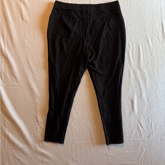 Seven7 Women Size XXL Premium Black Pants leggings - Picture 7 of 8